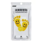 pack de 10 patchs désodorisants pour pieds popda eucalyptus et citronnelle