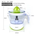 Presse-Agrumes Électrique Sokany WK-725 - 700ml – Image 4