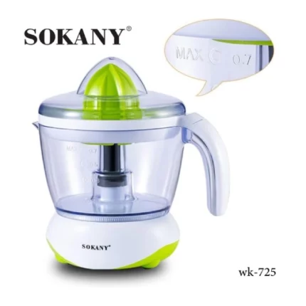 presse-agrumes électrique sokany wk-725 700ml