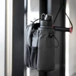 sac de sport magnétique multifonction avec porte-bouteille noir
