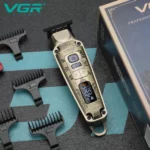 tondeuse à cheveux professionnelle led rechargeable vgr v-901 zero