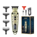 tondeuse à cheveux professionnelle led rechargeable vgr v-901 zero