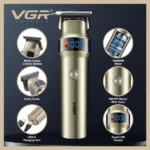 tondeuse à cheveux professionnelle led rechargeable vgr v-991