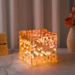 veilleuse tulipe lampe de nuit décorative led 3d 2en1 Xzyden