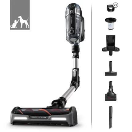 aspirateur balai sans fil rowenta x-force flex 14.60 animal care 200 airwatts