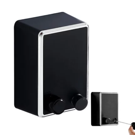 corde étendoir à linge rétractable murale en acier inoxydable 4.2m