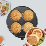 crêpière électrique pancake maker professionnelle sokany sk1003 1200w noir