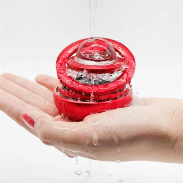 Diffuseur d'Aromathérapie Solaire Sphérique Rotatif pour Voiture (2) Diffuseur d'Aromathérapie Solaire Sphérique Rotatif pour Voiture – Image 4