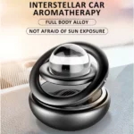 diffuseur d'aromathérapie solaire sphérique rotatif pour voiture et bureau