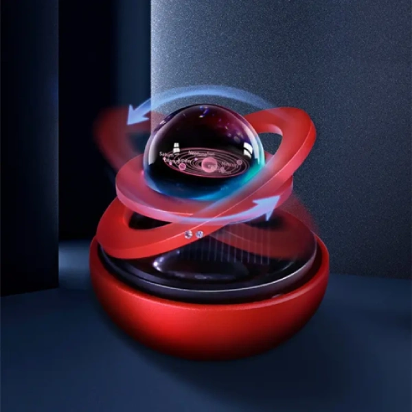 Diffuseur d'Aromathérapie Solaire Sphérique Rotatif pour Voiture diffuseur d'aromathérapie solaire sphérique rotatif pour voiture et bureau