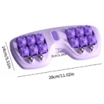 Double Rouleau de Massage Portable pour Pieds - Réflexologie – Image 3