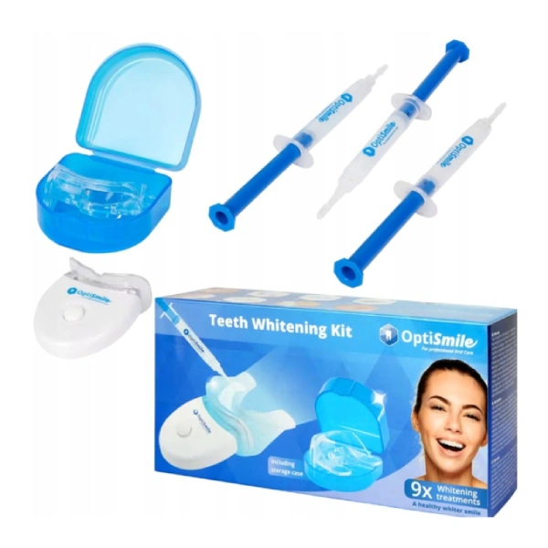 kit de blanchiment dentaire led optismile, teeth whitening kit