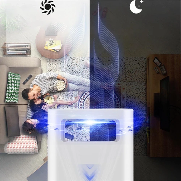 lampe piège anti-moustiques uv 360° usb zz666
