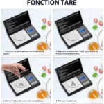 Mini Balance de Précision Numérique à Piles 500g/0,01g – Image 5