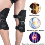 nasus sports powerknee soutien et protection genou, sangle de résistance rotule