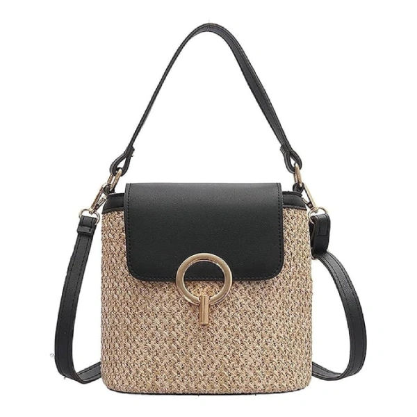 petit sac à bandoulière en paille naturelle chic pour femme relifo