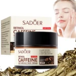sadoer crème anti-rides rétinol caféine, retinol caffeine anti-wrinkle face cream