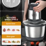 sokany hachoir électrique sk-7027 3l 800w, 4 lames inox