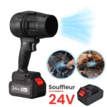 souffleur à jet turbo portable avec batterie 24v