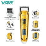 tondeuse cheveux professionnelle rechargeable led vgr v-931