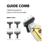 tondeuse cheveux professionnelle rechargeable led vgr v-931