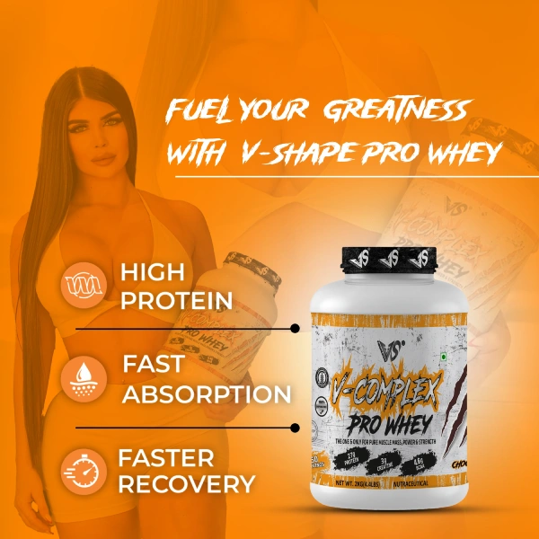 v-shape v-complex pro whey 2kg 4.4lb