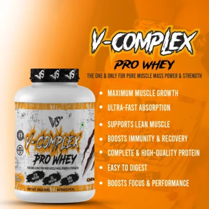 v-shape v-complex pro whey 2kg 4.4lb