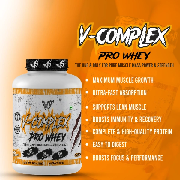 v-shape v-complex pro whey 2kg 4.4lb