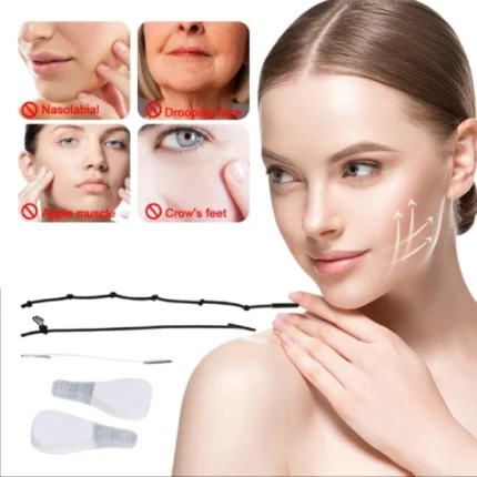 bandes adhésives invisibles pour lifting visage et cou instantané 40 pcs