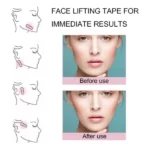 Bandes Adhésives Invisibles pour Lifting Visage et Cou Instantané – 40 Pcs – Image 3
