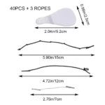 Bandes Adhésives Invisibles pour Lifting Visage et Cou Instantané – 40 Pcs – Image 4