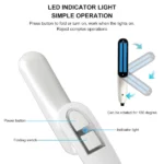 Brosse Lissante Chauffante Électrique pour Cheveux et Barbe – Image 3