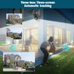 Caméra de Surveillance Solaire Hikvision ColorVu 4G PTZ 3 Lens 12MP Ultra HD – Image 6