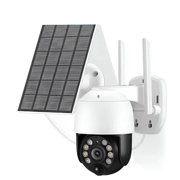 Caméra de Surveillance Solaire PTZ Wi-Fi_4G 8MP Full HD Jortan JT-8181XM caméra de surveillance solaire ptz wi-fi 4g 8mp full hd jortan jt-8181xm
