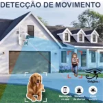 caméra de surveillance extérieure wifi double lens 4mp full hd jortan jt8695qjb