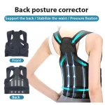 ceinture lombaire correcteur de posture dorsale orthopédique réglable respirant