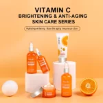 coffret soins de la peau anti-âge vitamine c dr. rashel 5 pièces, vitamin c brightening & anti-aging dr rashel 5 pcs