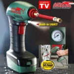 compresseur d'air portable bulbhead air dragon 12v avec torche