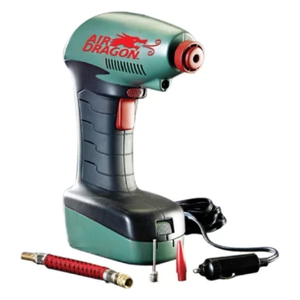 compresseur d'air portable bulbhead air dragon 12v avec torche