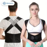 ceinture support correcteur de posture dorsale réglable respirant médical unisexe pranash