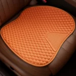 coussin de siège respirant antidérapant 3d comfortseat orangé pour voiture, bureau, chaise gaming