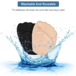 paire de coussinets plantaires antidérapants en gel silicone pour avant-pied, soulagent les douleurs