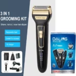 daling dl-9001 tondeuse cheveux nez rasoir rechargeable 3en1