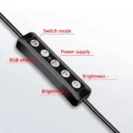 Kit Pro Selfie Ring Light RGB LED MJ30 30cm – Trépied 2m – Image 5