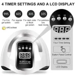 lampe uv/led sèche-ongles professionnelle sun x11 max 280w