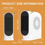 mini chauffage radiateur soufflant allonscd 1000w