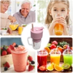 mini mixeur mélangeur portable rapide rechargeable USB fresh juice 400ml