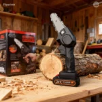 mini-scie électrique tronçonneuse sans fil predator f.easy.d 24v