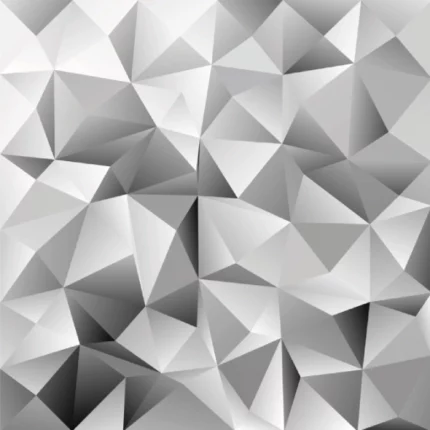 papier peint adhésif vinyle carreaux de ciment triangles géométriques gris argent