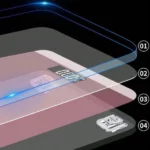 Pèse-Personne Numérique en Verre Trempé iScale S – 180kg – Image 4